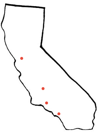 Map of California